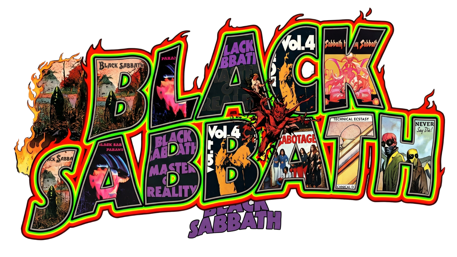 Collezione Music: Linea Black Sabbath