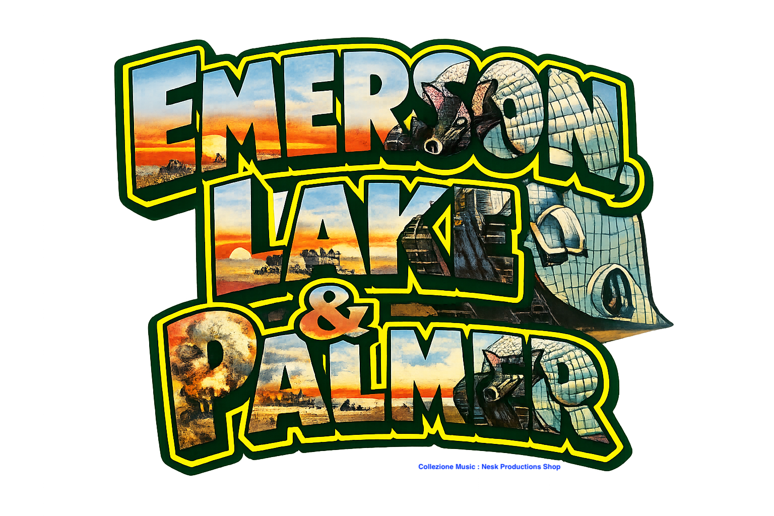 Collezione Music: Linea Emerson Lake end Palmer