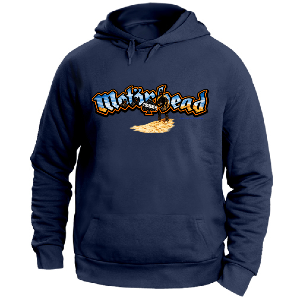 Felpa con Cappuccio Unisex Large linea motorhead