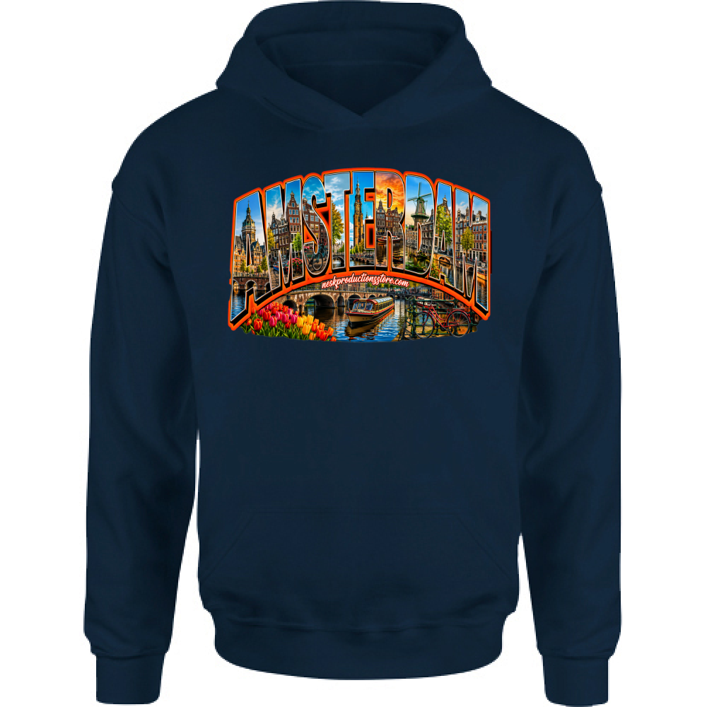 Felpa Bambino con Cappuccio linea amsterdam