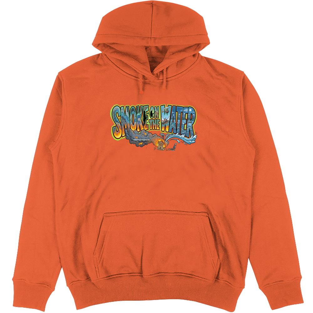 Felpa Unisex con Cappuccio linea smoke on the water A