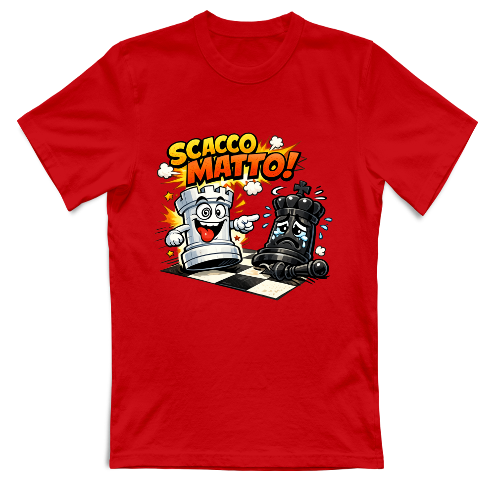 T-Shirt Unisex Linea scaccomatto