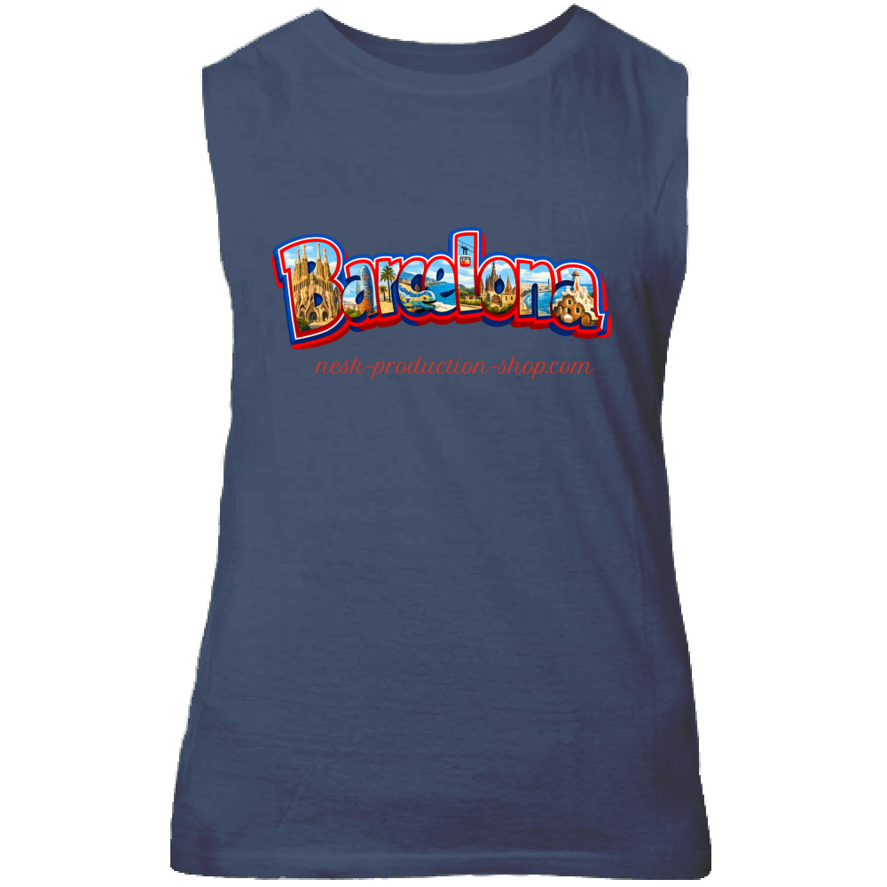 Canotta Unisex linea Barcellona