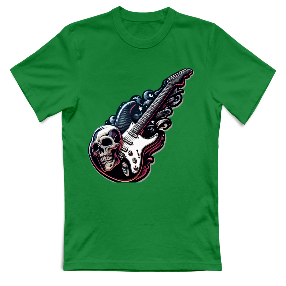 T-Shirt Bambino linea chitarra rock