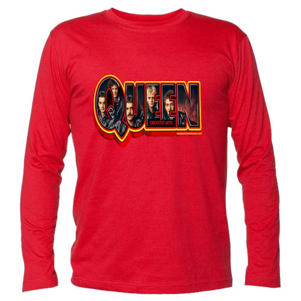 T-Shirt Unisex Manica Lunga Linea Queen  A