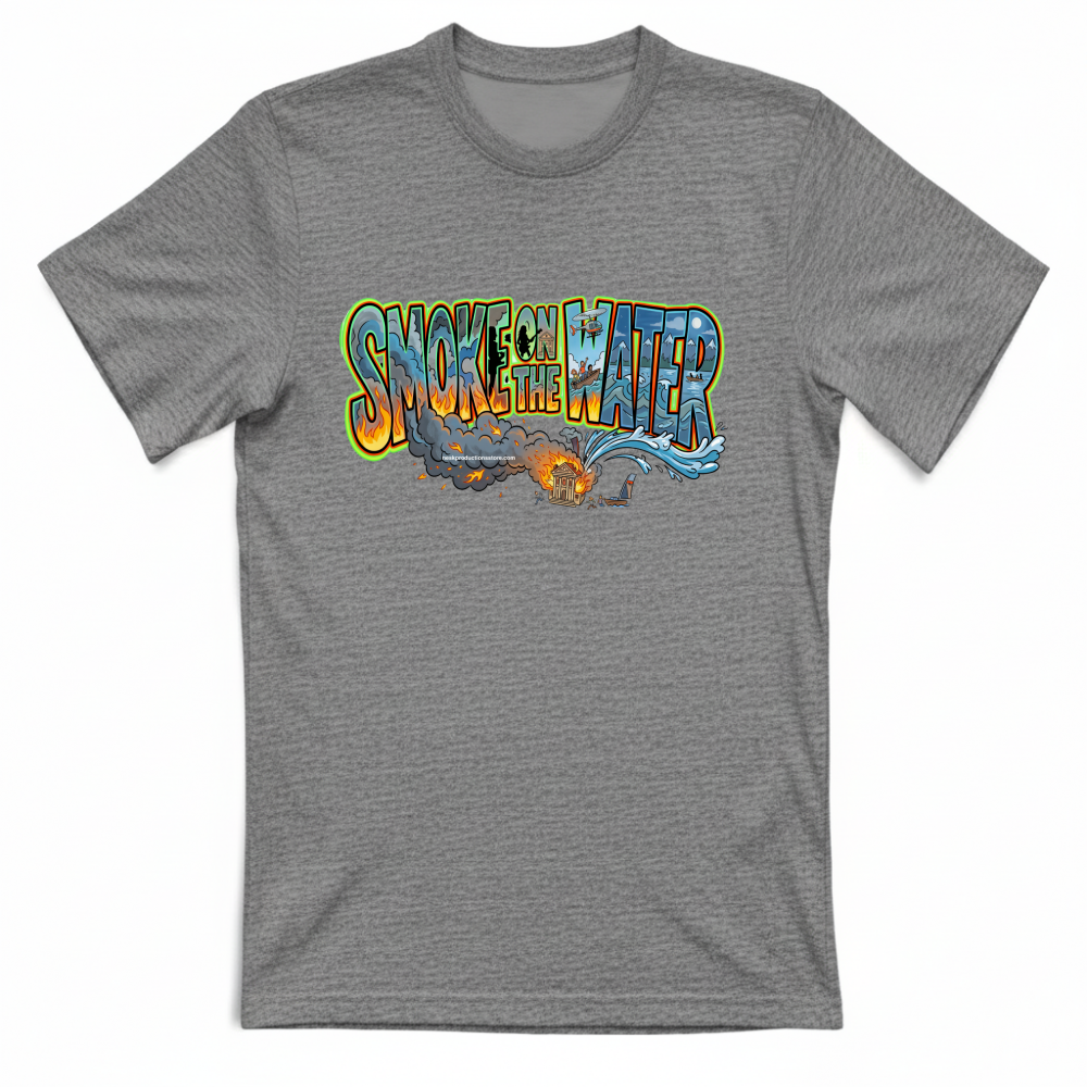 T-Shirt Bambino linea smoke on the water A