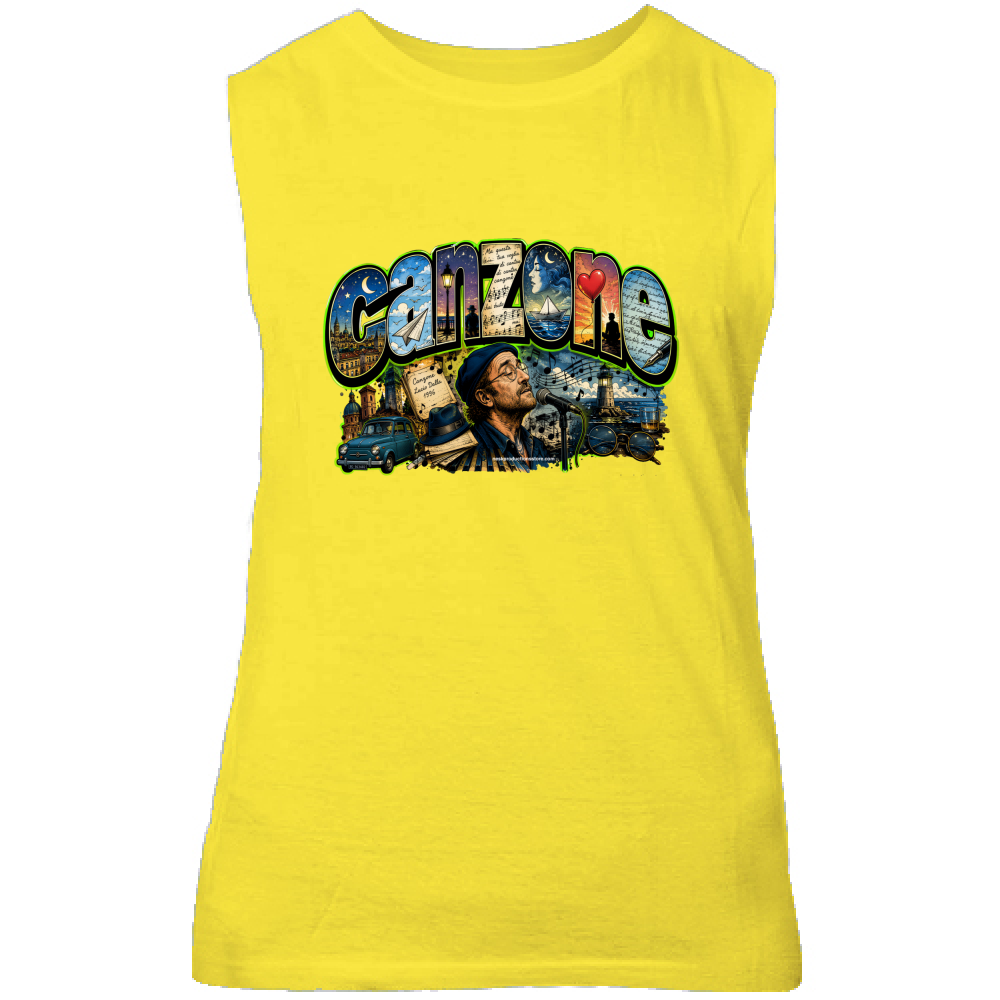 Canotta Unisex linea Canzone Dalla