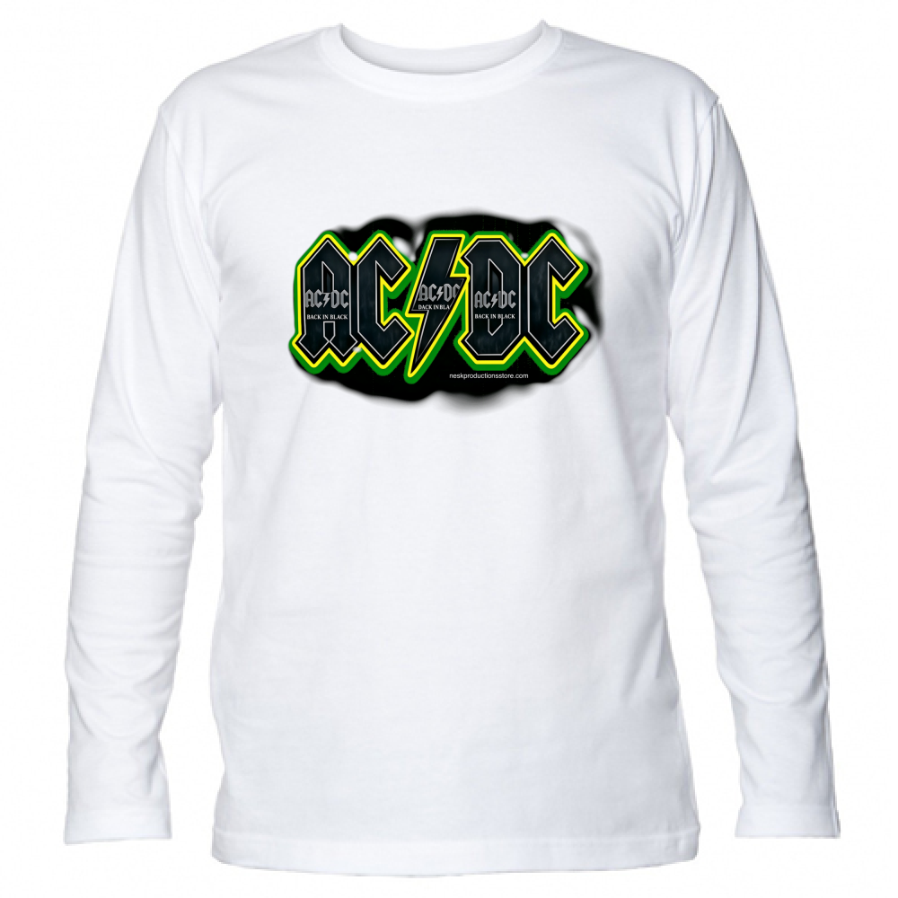 T-Shirt Unisex Manica Lunga linea AC/DC   A