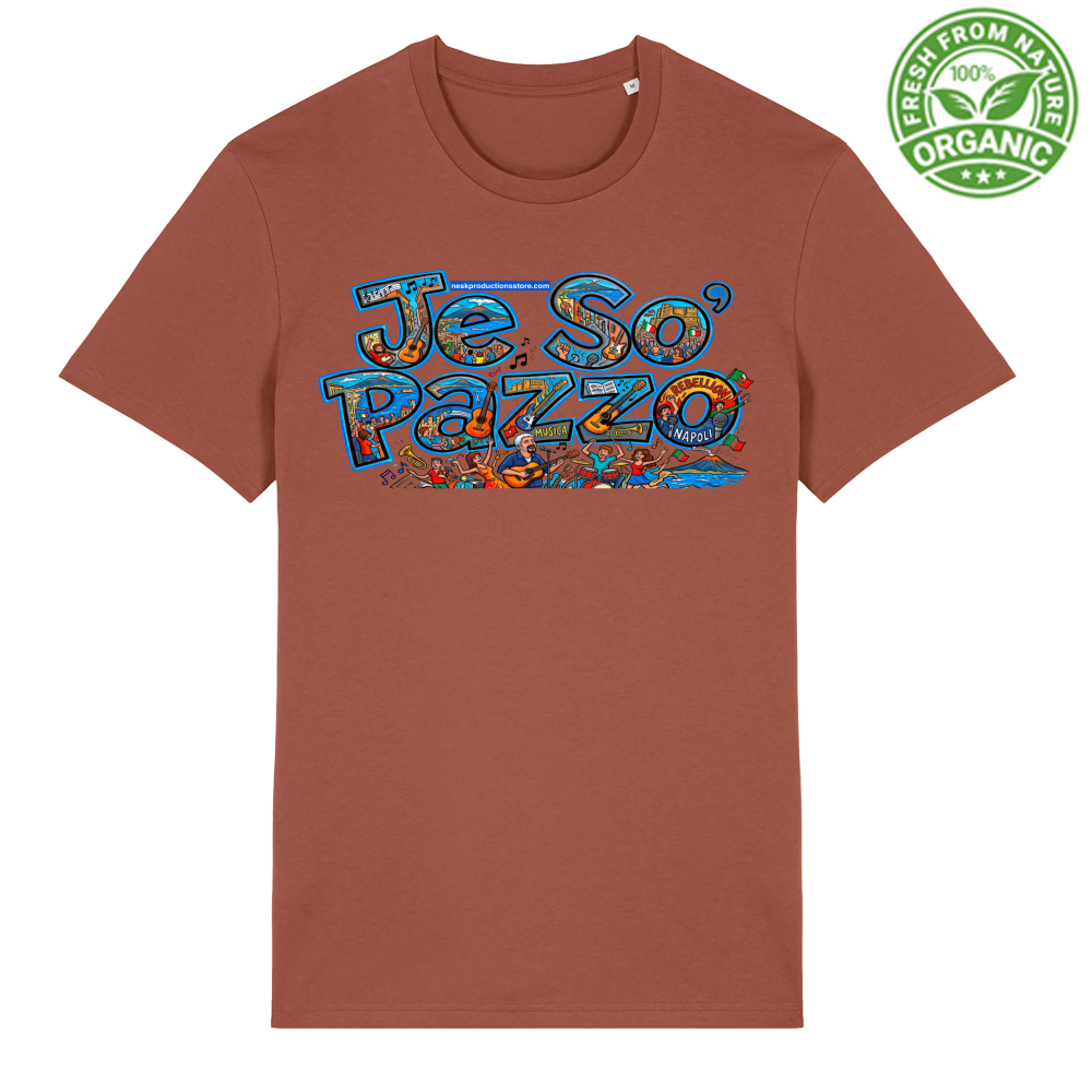 T-Shirt Unisex Organica linea je so pazzo A