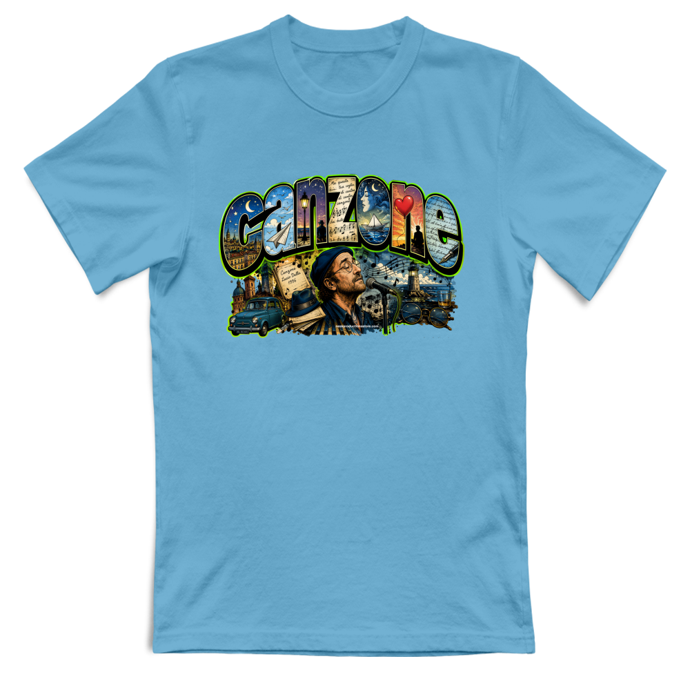 T-Shirt Unisex linea Canzone Dalla