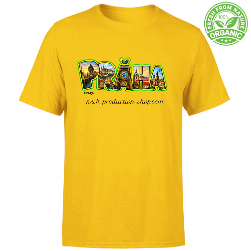 T-Shirt Unisex Organic linea praga