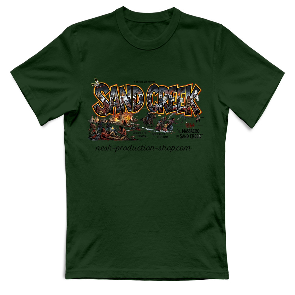 T-Shirt Unisex linea sand creek
