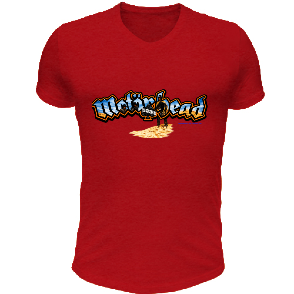T-Shirt Unisex Scollo V linea motorhead