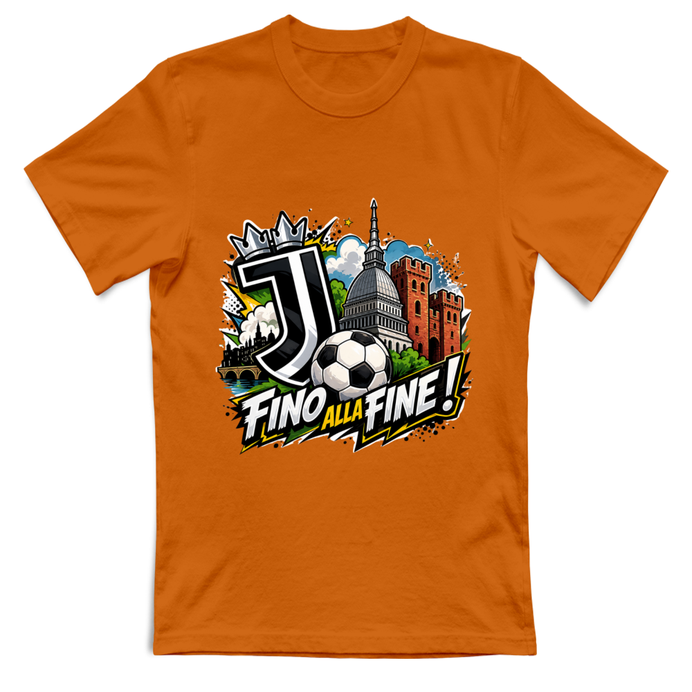 T-Shirt Unisex linea Juve fino alla fine