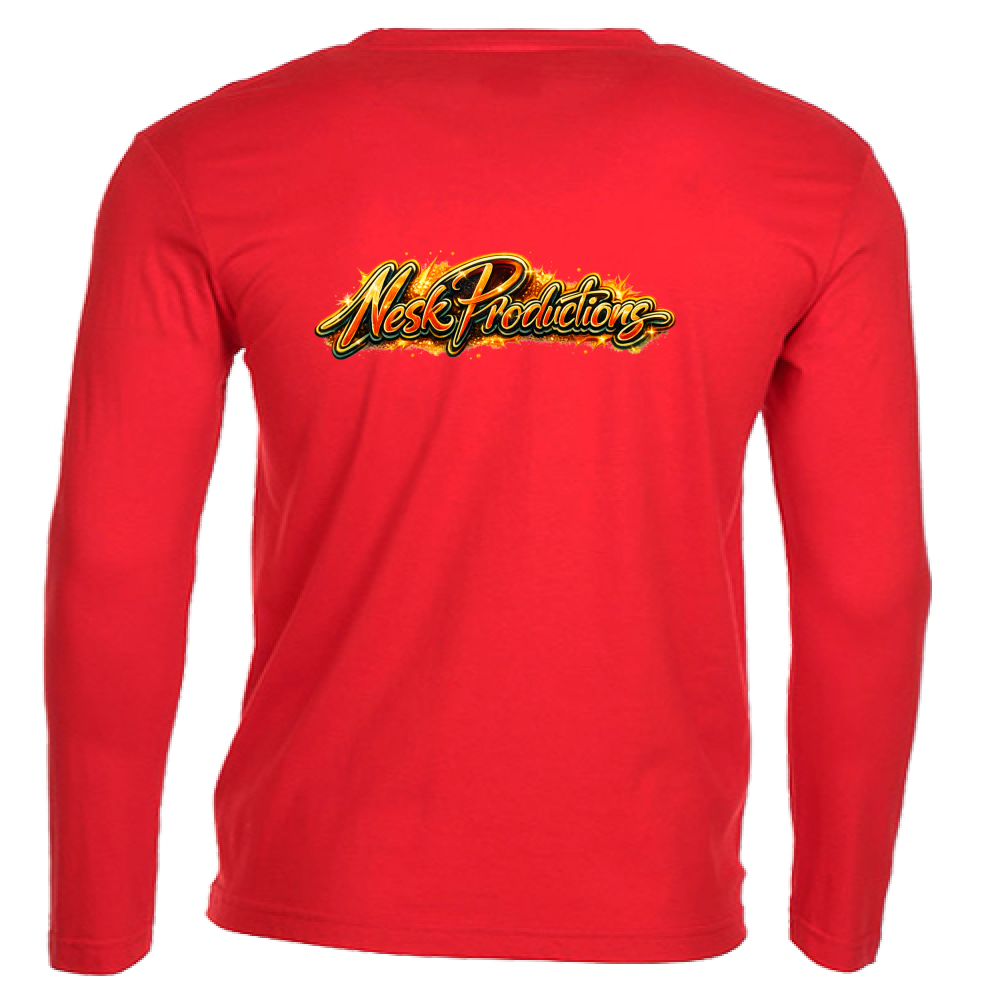 T-Shirt Unisex Manica Lunga Maglietta Verso un Mondo Migliore e Oltre