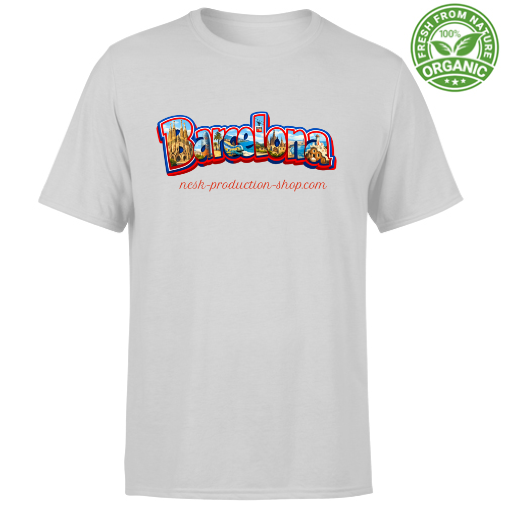 T-Shirt Unisex Organic linea Barcellona
