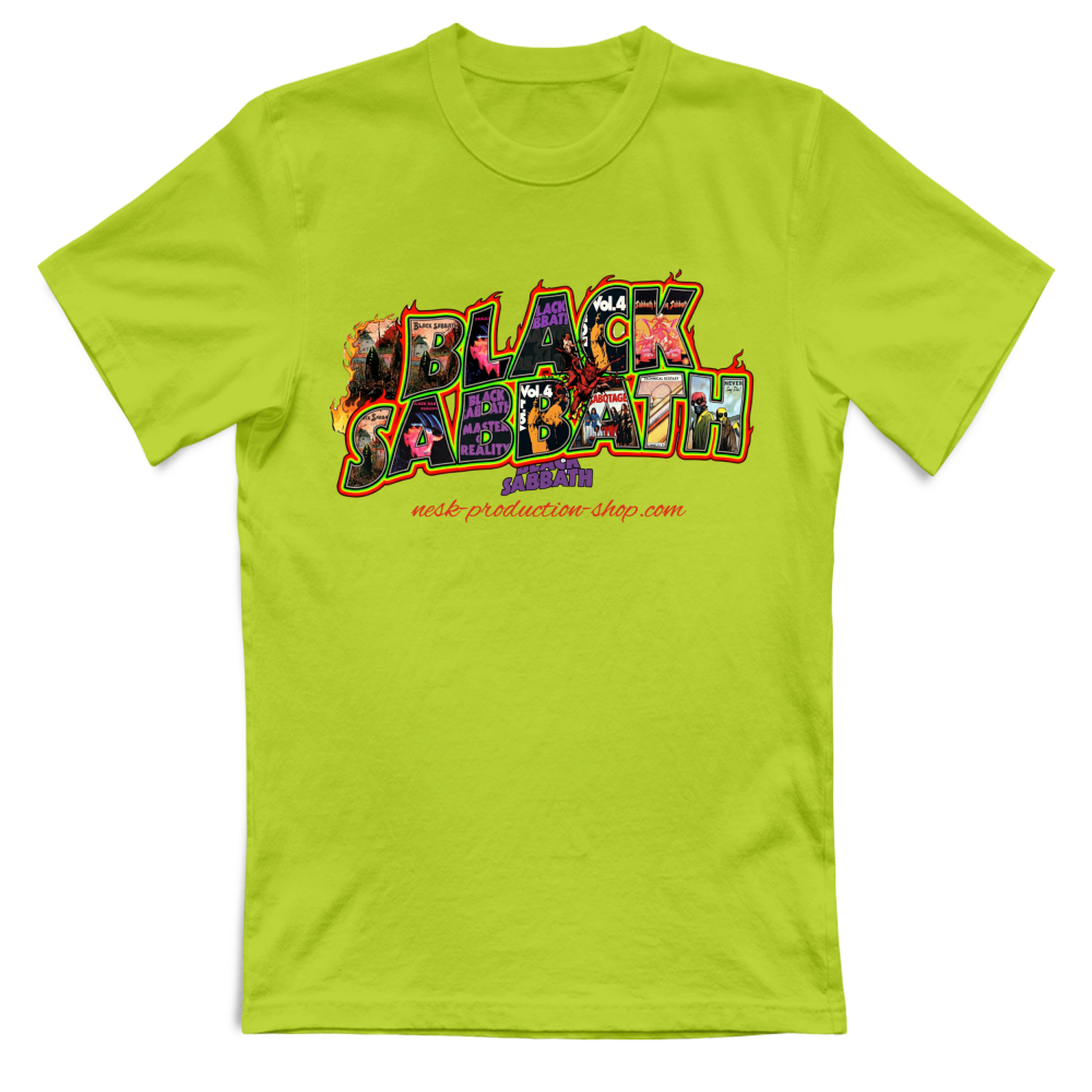 T-Shirt Unisex linea black sabbath