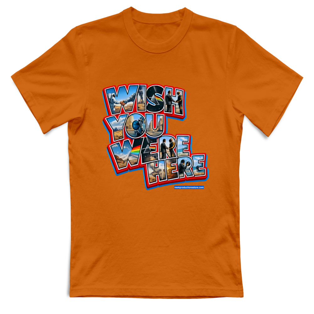 T-Shirt Unisex linea wish you were here A