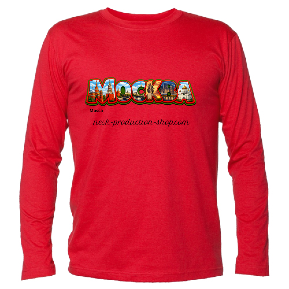 T-Shirt Unisex Manica Lunga linea mosca