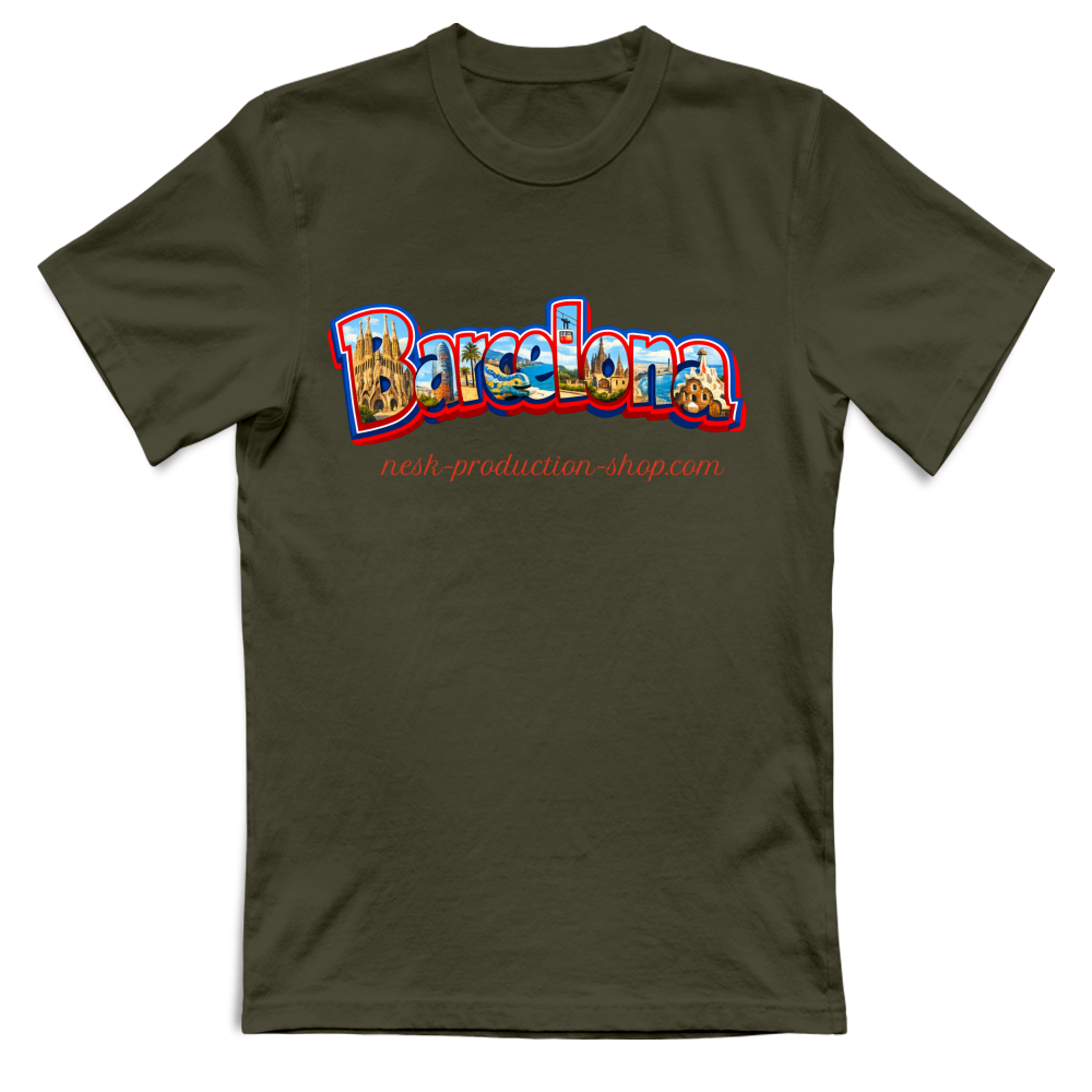 T-Shirt Unisex linea Barcellona