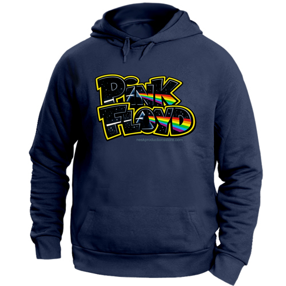 Felpa con Cappuccio Unisex Large linea Pink Floyd