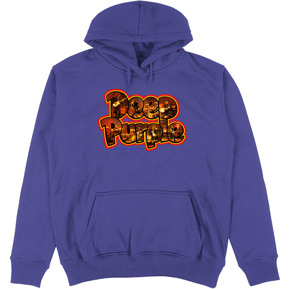 Felpa Unisex con Cappuccio linea Deep Purple
