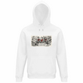 Felpa Organica Unisex Cappuccio linea antifa