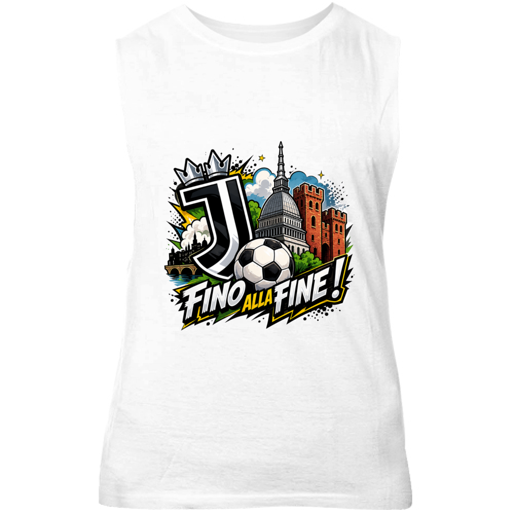 Canotta Unisex linea Juve fino alla fine