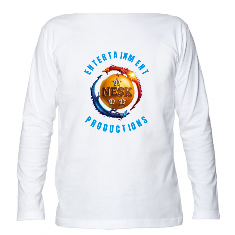 T-Shirt Unisex Manica Lunga T-Shirt con una Frase Motivazionale