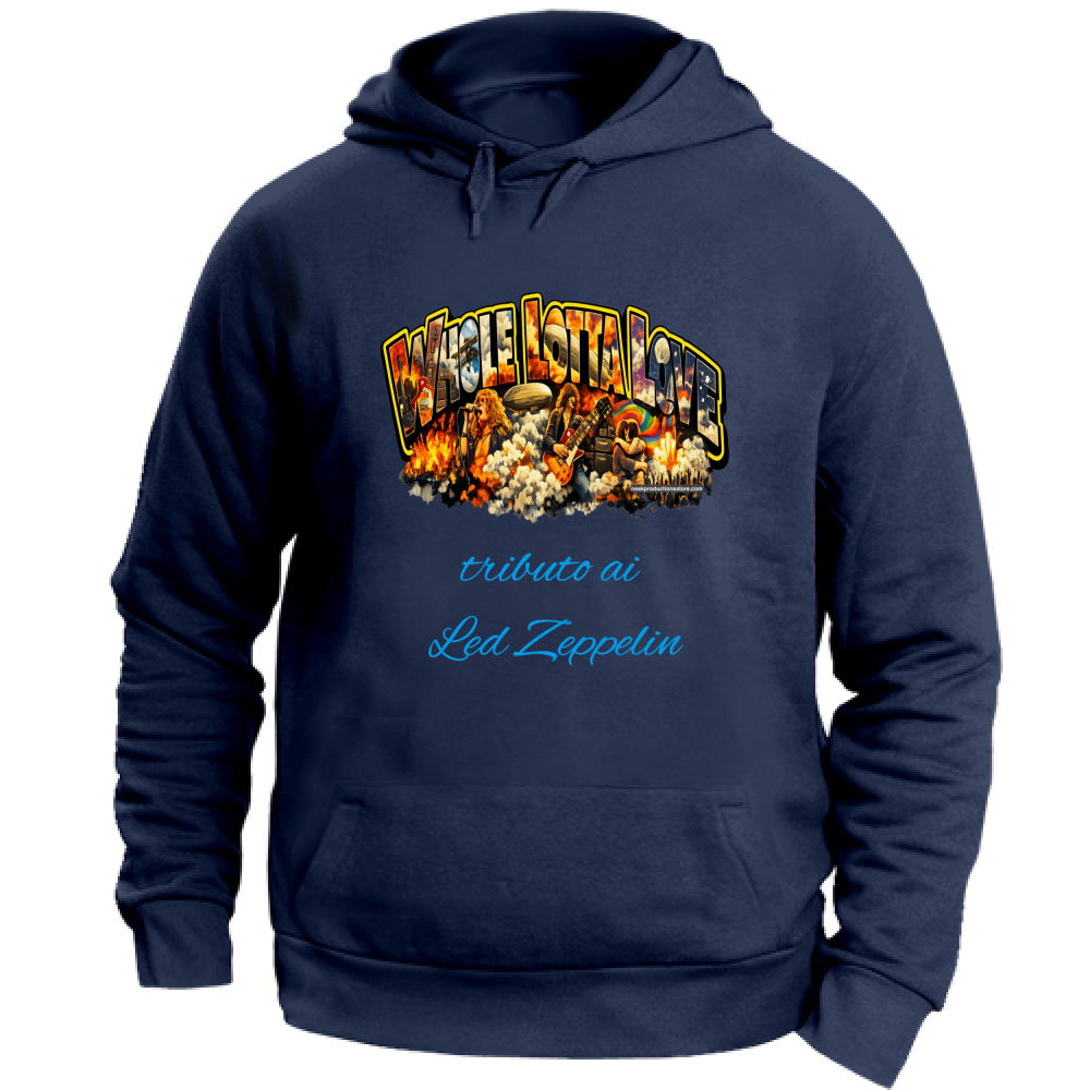Felpa con Cappuccio Unisex Large linea Whole lotta love