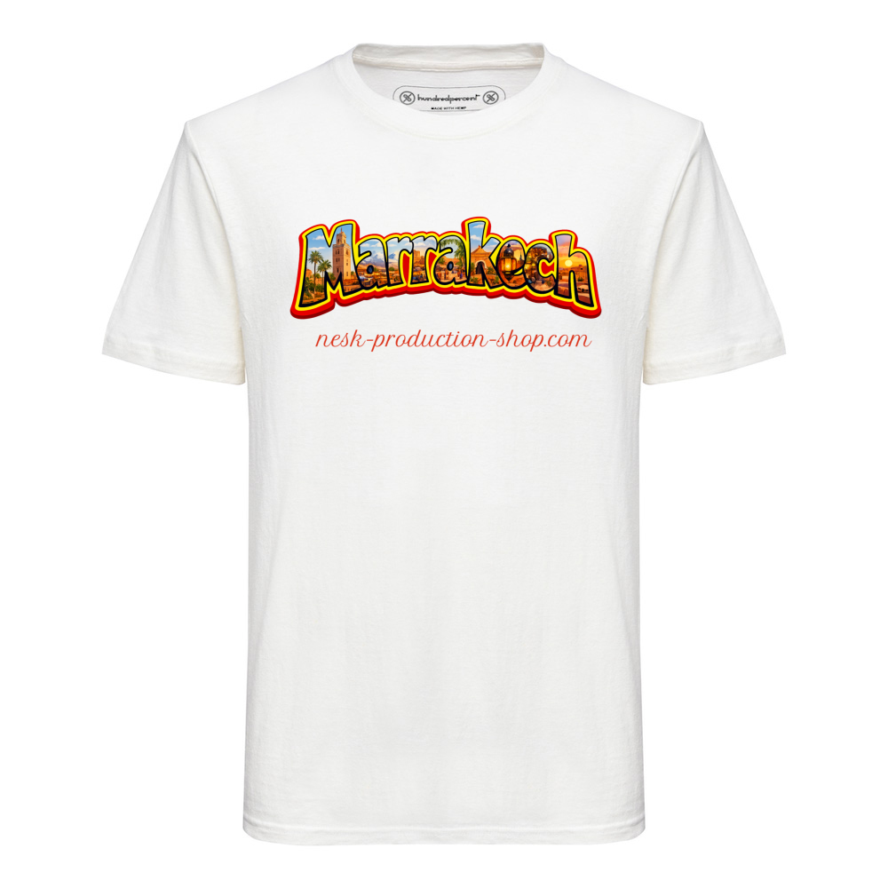 T-Shirt Unisex Canapa linea marrakech