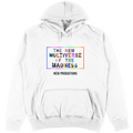 Felpa Unisex con Cappuccio T-Shirt of Multiverse a Sfondo Bianco