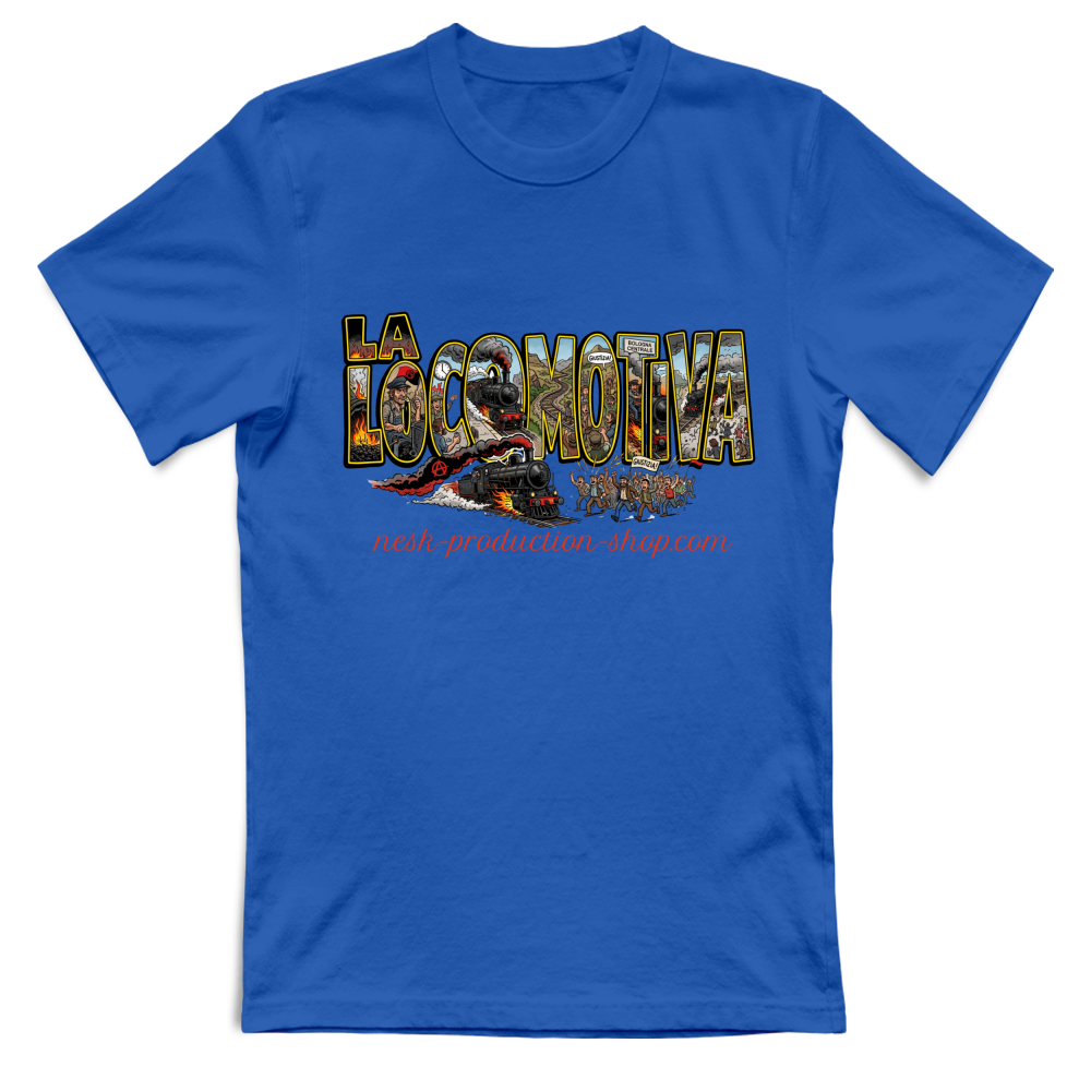 T-Shirt Unisex Large linea la locomotiva
