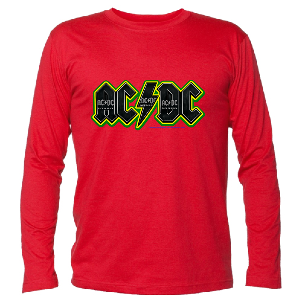 T-Shirt Unisex Manica Lunga linea AC/DC