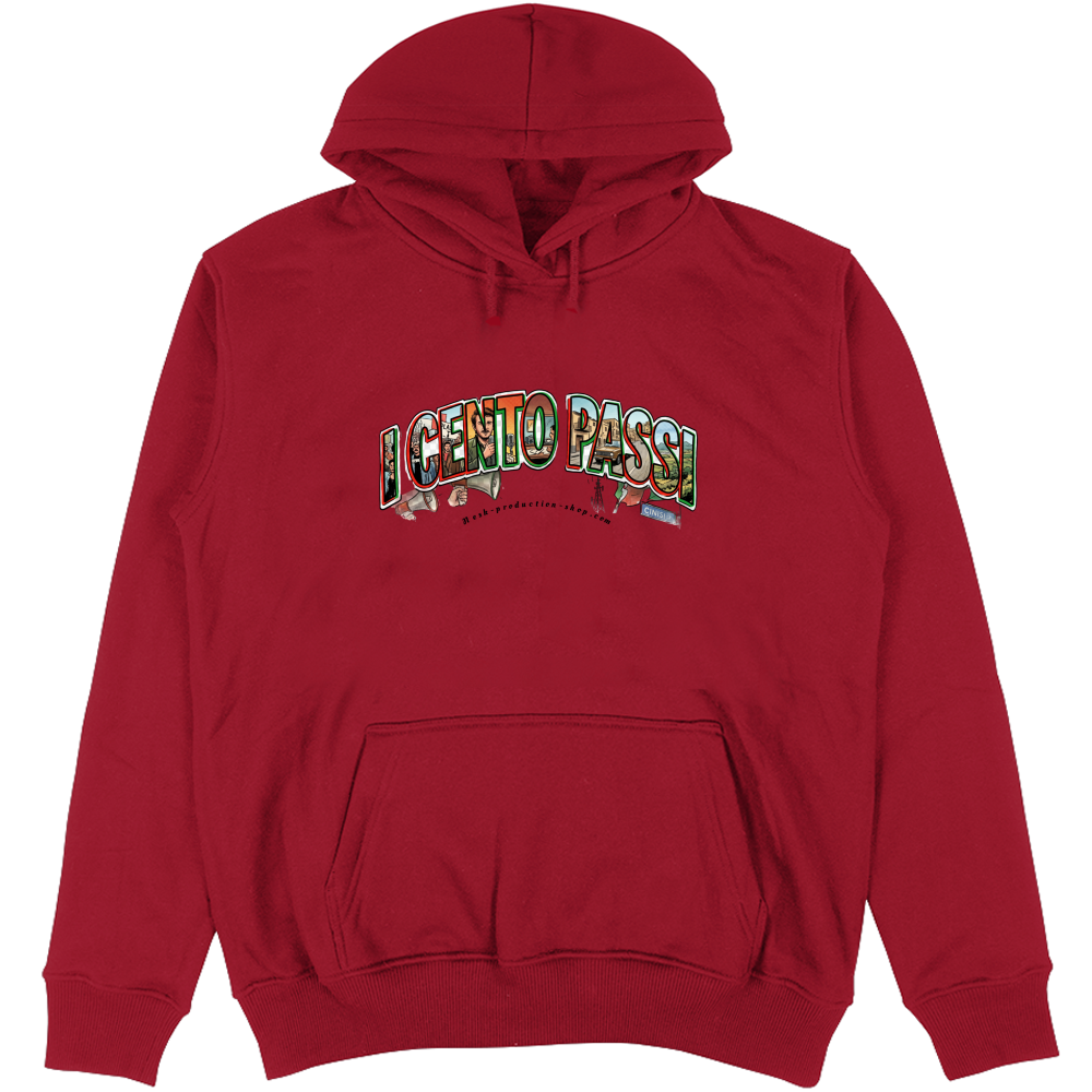 Felpa Unisex con Cappuccio linea cento passi