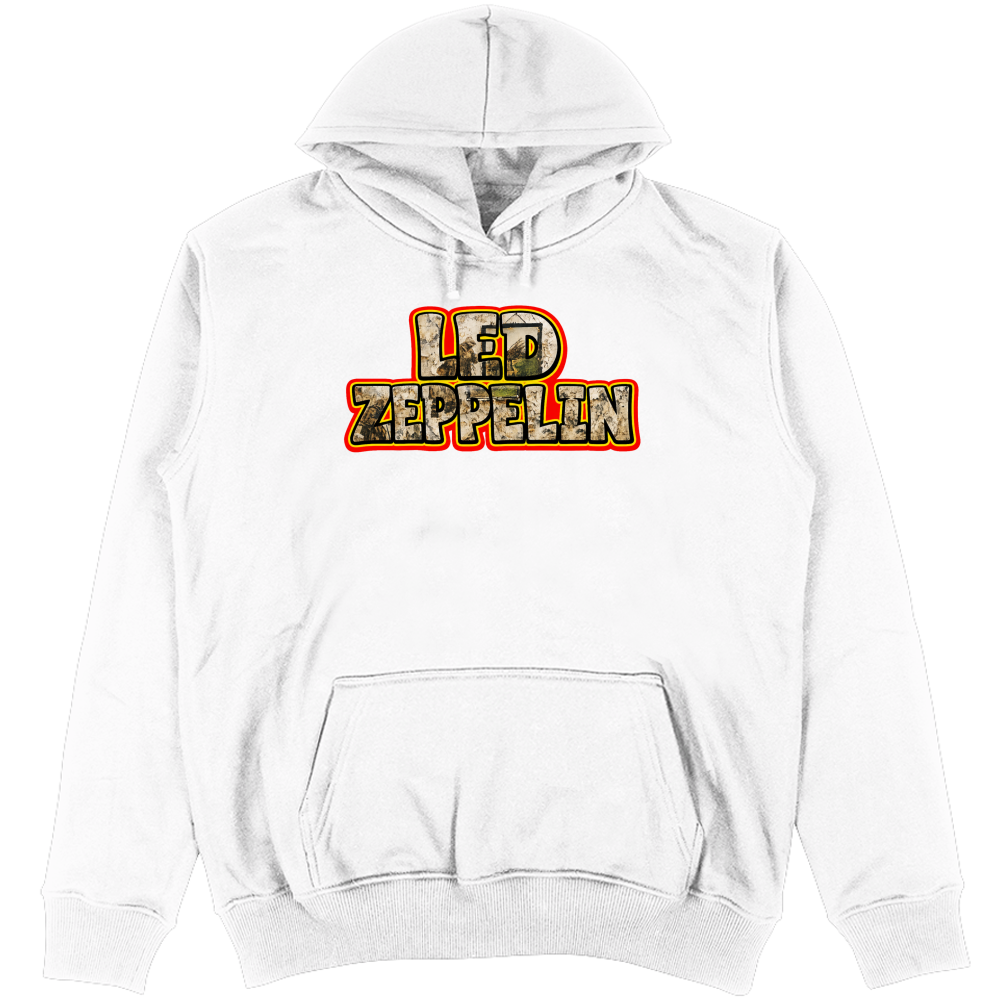 Felpa Unisex con Cappuccio linea led zeppelin