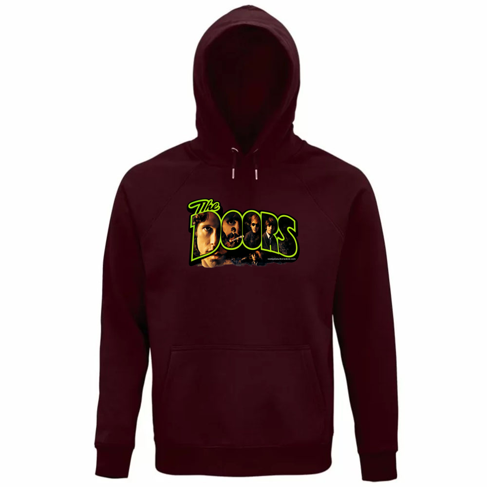 Felpa Organica Unisex Cappuccio linea Doors