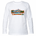 T-Shirt Unisex Manica Lunga Maglietta Verso un Mondo Migliore e Oltre