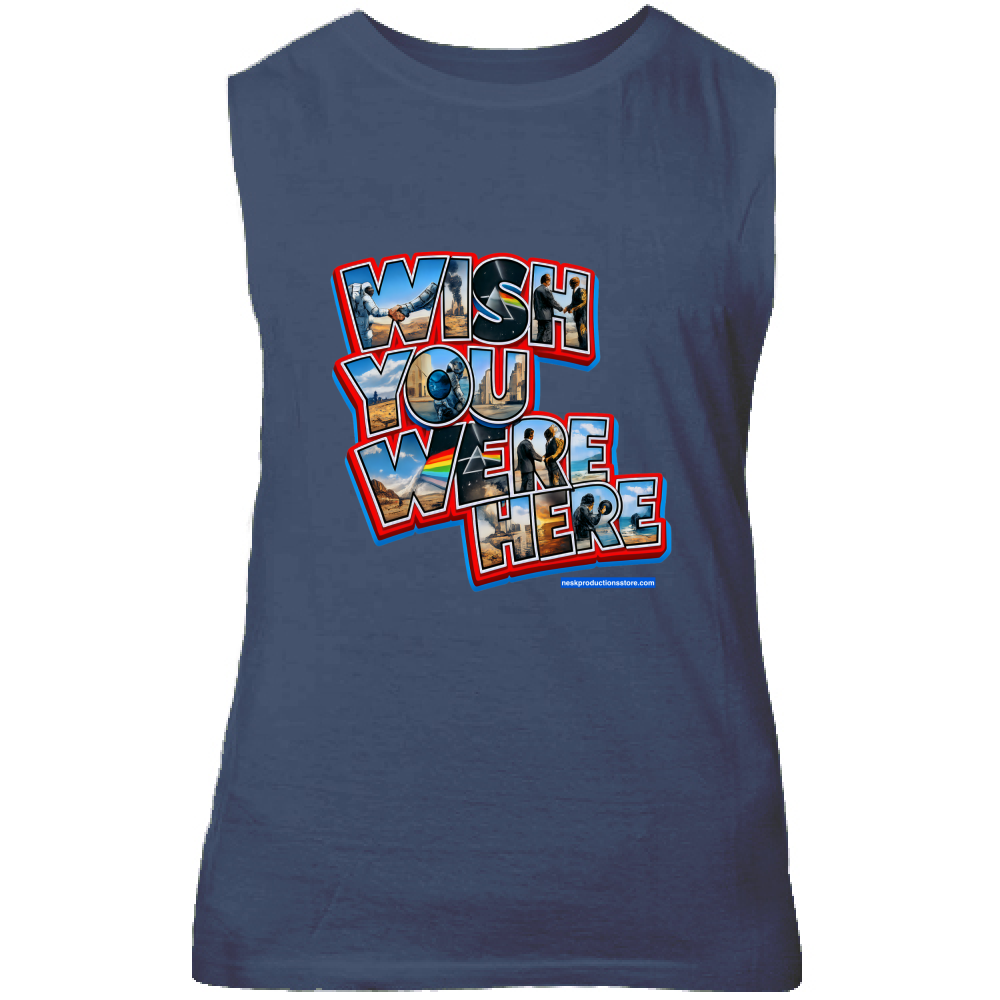 Canotta Unisex linea wish you were here A