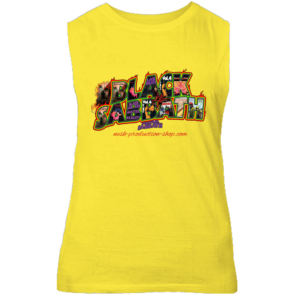 Canotta Unisex linea black sabbath