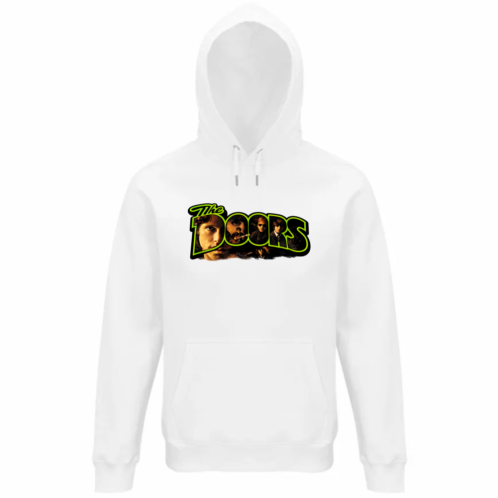 Felpa Organica Unisex Cappuccio linea doors