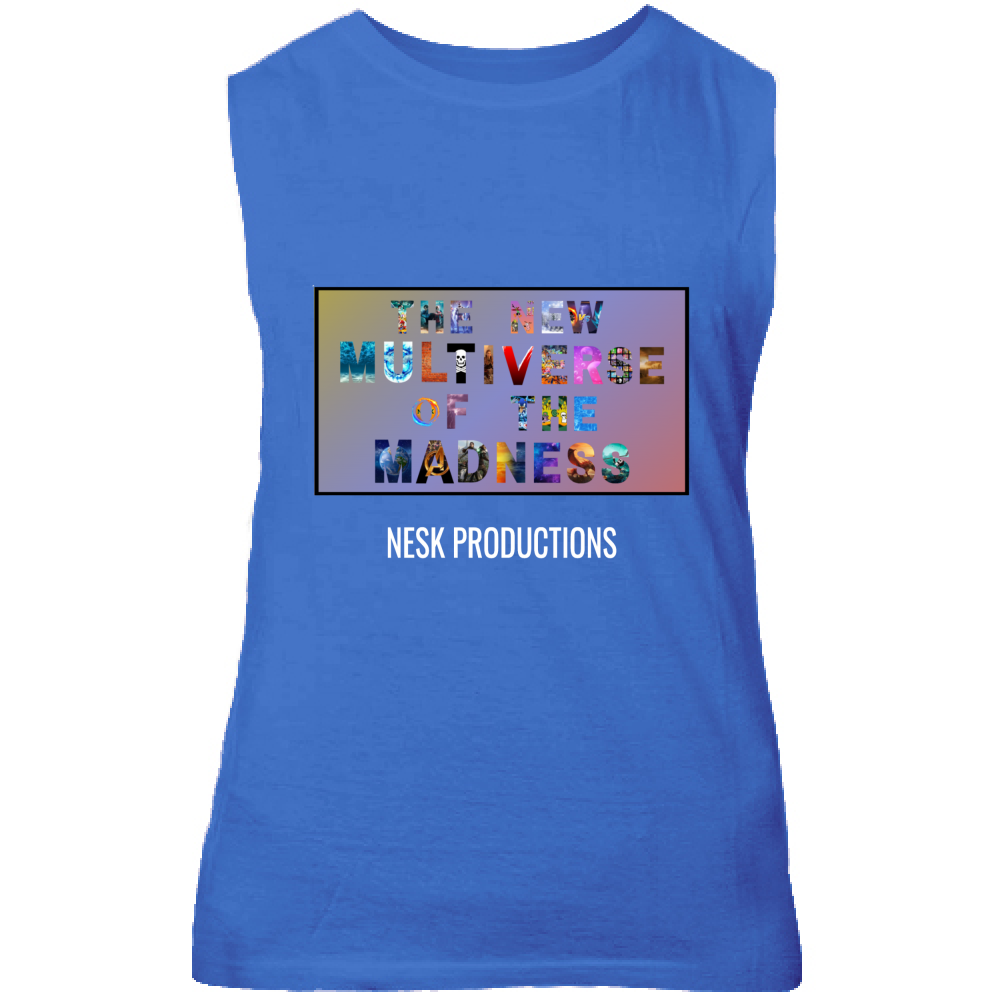 Canotta Unisex T-Shirt del Multiverso con Sfondo a Colori