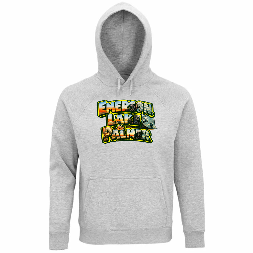 Felpa Organica Unisex Cappuccio linea ELP