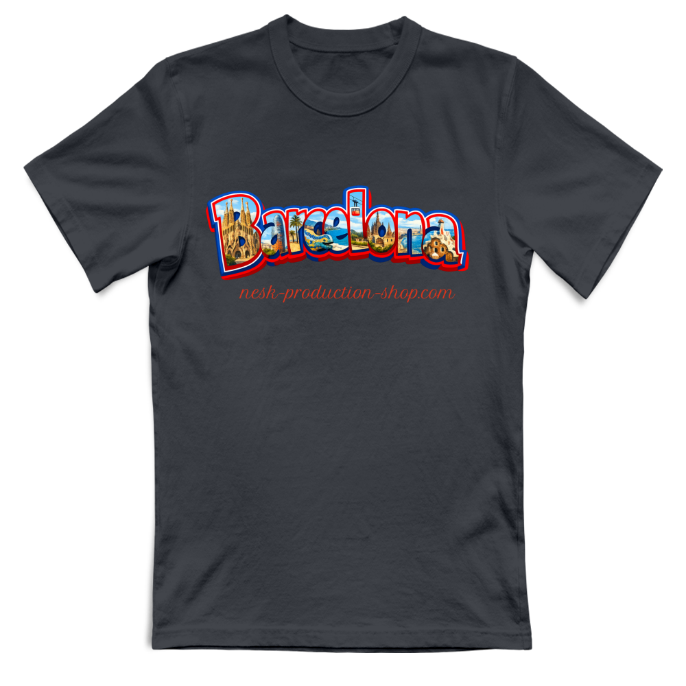 T-Shirt Unisex Large linea Barcellona