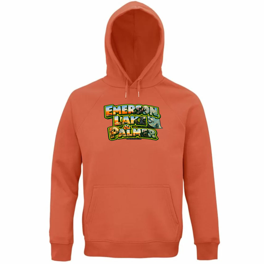 Felpa Organica Unisex Cappuccio linea ELP  A