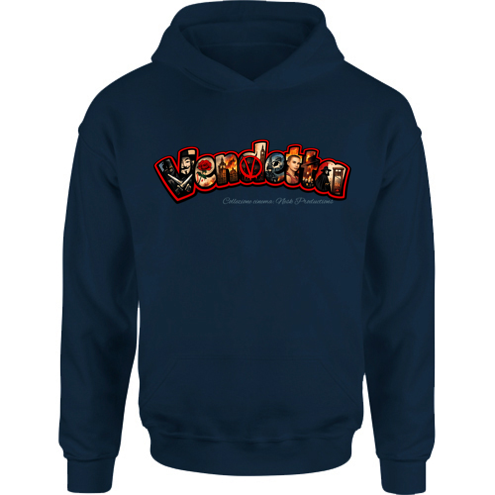 Felpa Bambino con Cappuccio linea vendetta