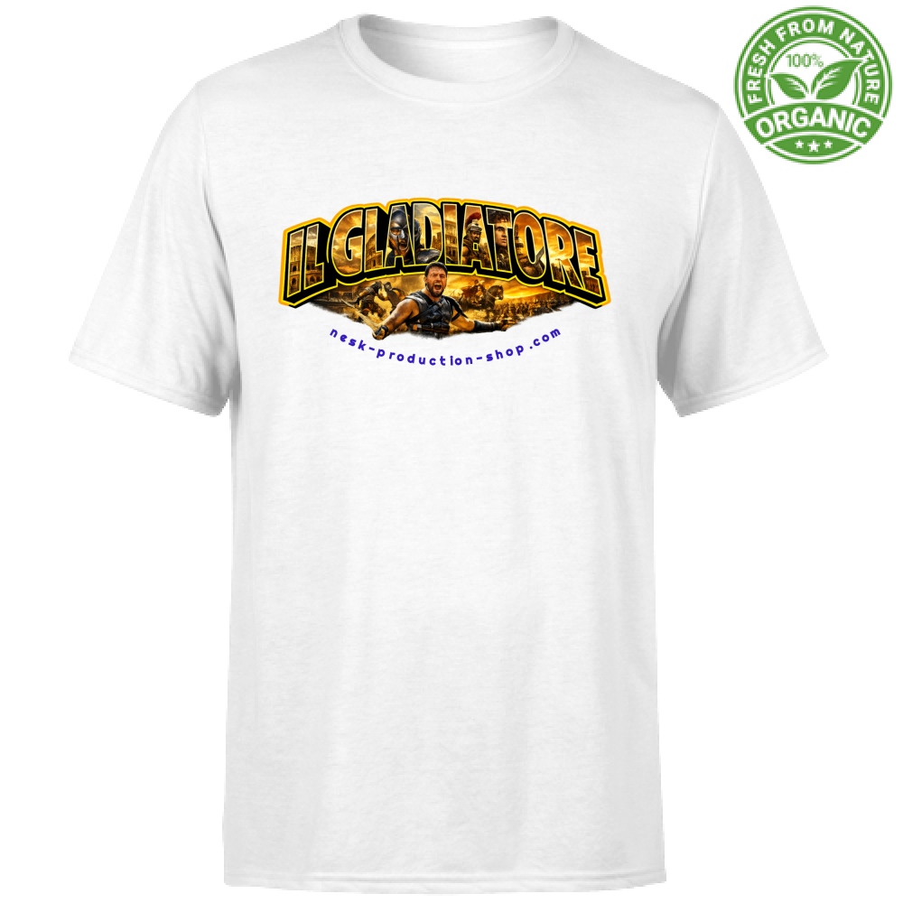 T-Shirt Unisex Organic linea gladiatore
