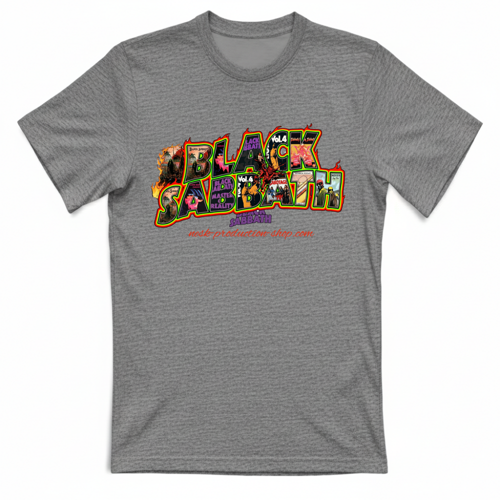 T-Shirt Unisex linea black sabbath