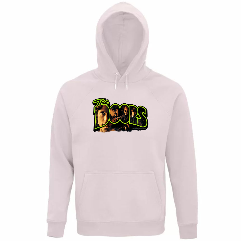 Felpa Organica Unisex Cappuccio linea Doors
