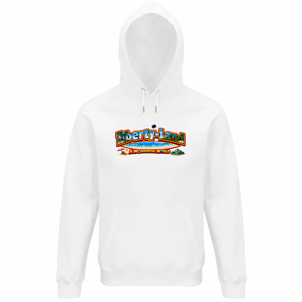 Felpa Organica Unisex Cappuccio t-Shirt Linea Estate
